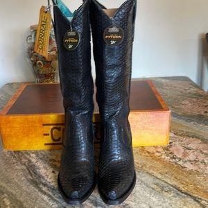 Corral Python Full Exotic Tall Top boots